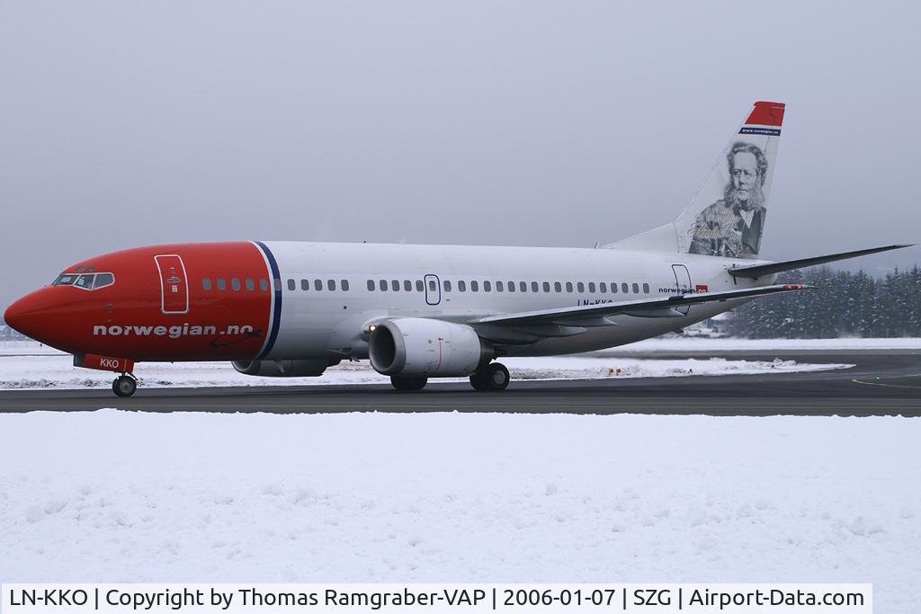 LN-KKO, 1991 Boeing 737-3Y0 C/N 24909, Norwegian B737-300