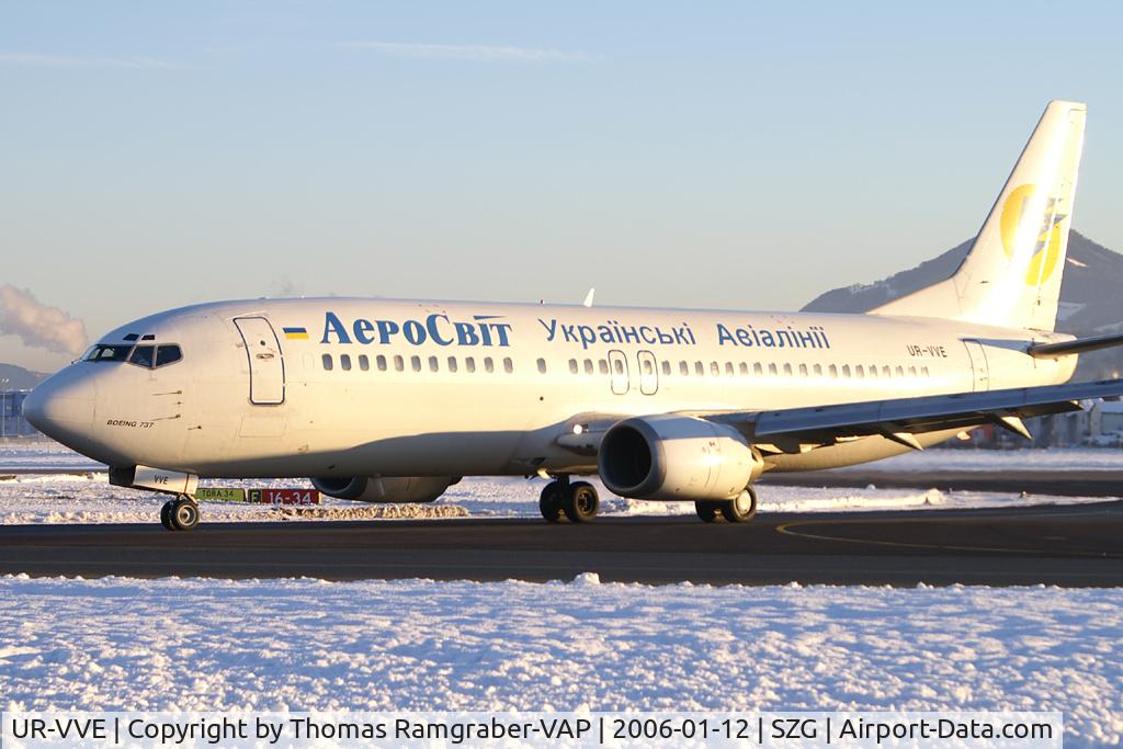 UR-VVE, 1989 Boeing 737-448 C/N 24521, AeroSvit B737-400