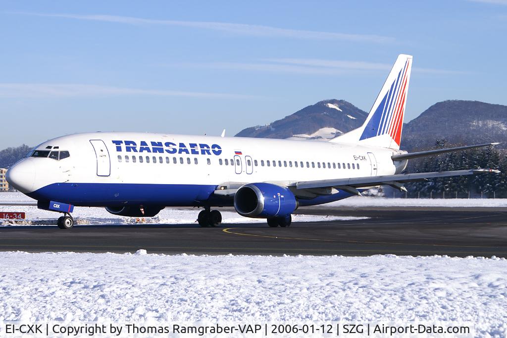 EI-CXK, 1992 Boeing 737-4S3 C/N 25596/2255, Transaero B737-400