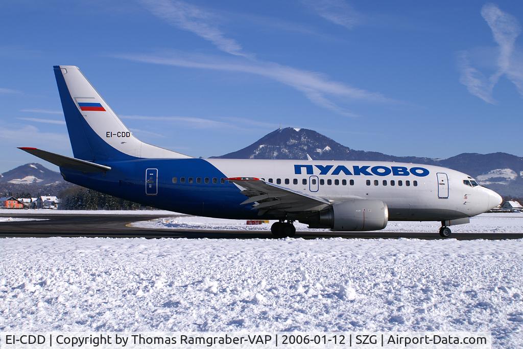 EI-CDD, 1991 Boeing 737-548 C/N 24989/1989, Pulkovo Aviation Enterprise B737-500