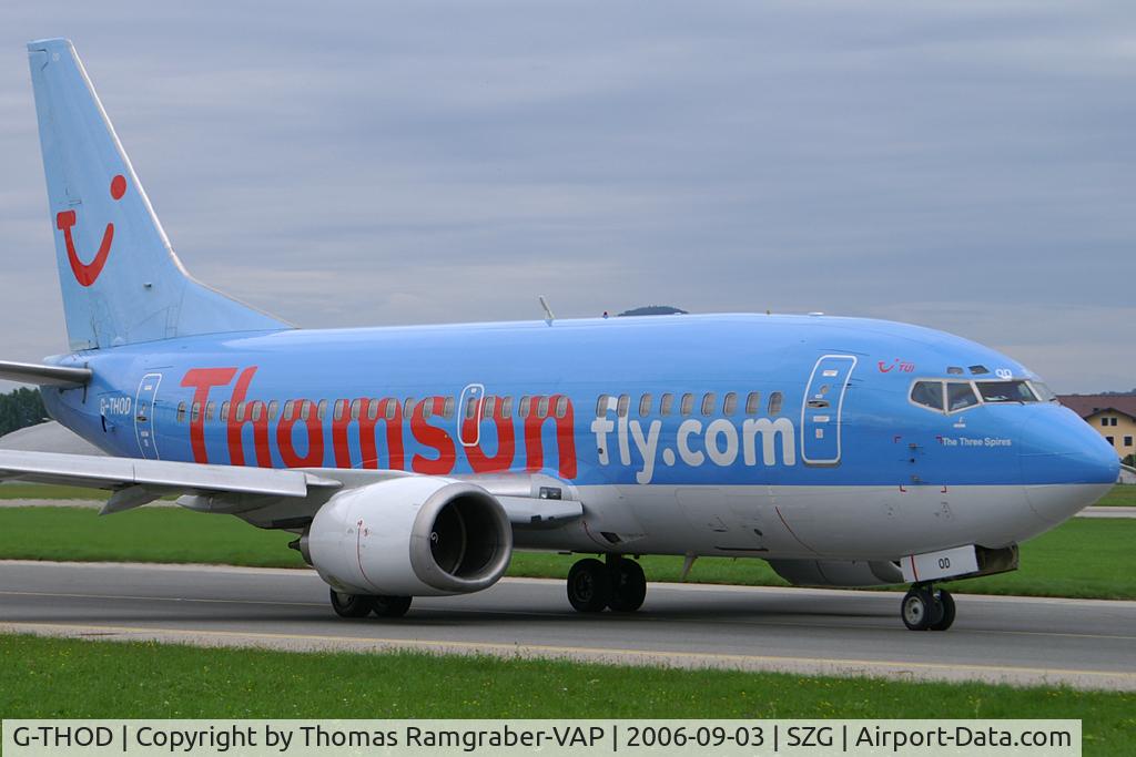 G-THOD, 1990 Boeing 737-59D C/N 24695, Thomsonfly B737-500