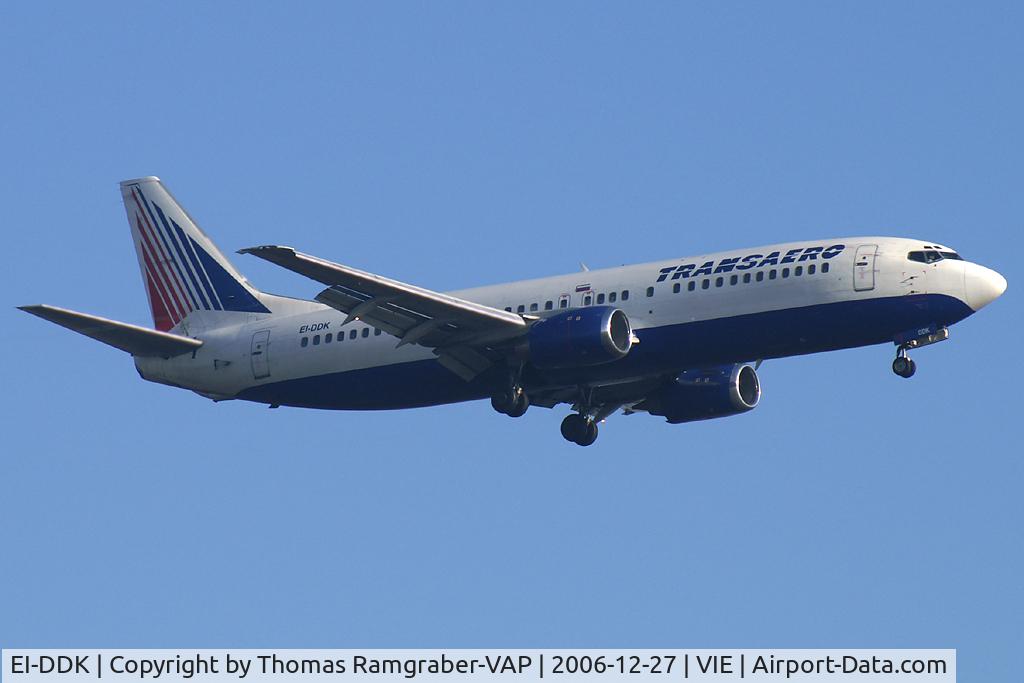 EI-DDK, 1989 Boeing 737-4S3 C/N 24165, Transaero B737-400
