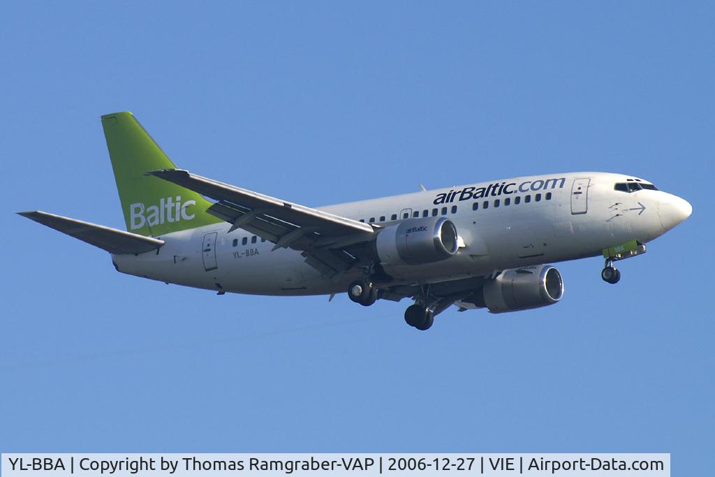 YL-BBA, 1991 Boeing 737-505 C/N 24646, Air Baltic B737-500
