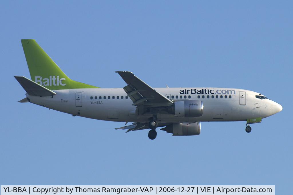 YL-BBA, 1991 Boeing 737-505 C/N 24646, Air Baltic B737-500