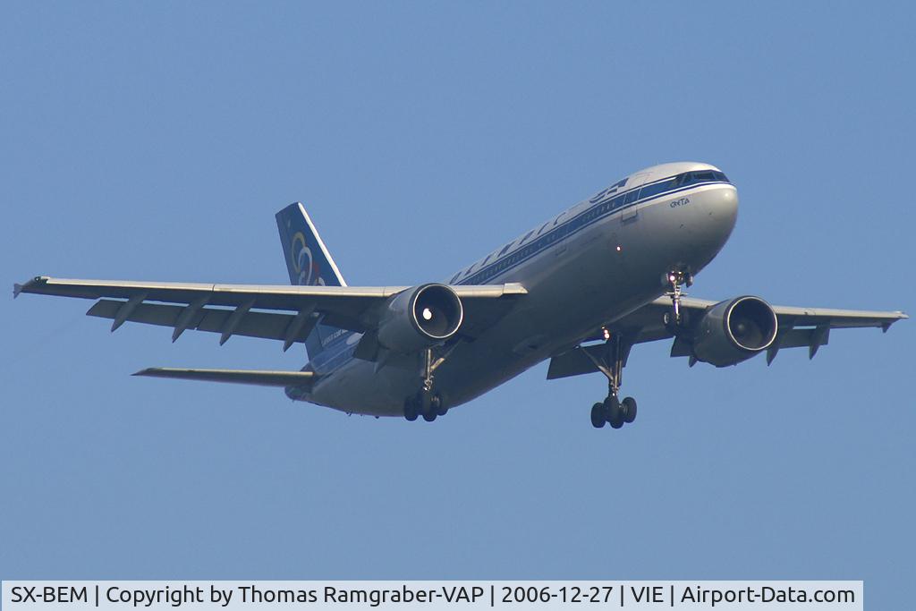 SX-BEM, 1991 Airbus A300B4-605R C/N 603, Olympic A300-600R