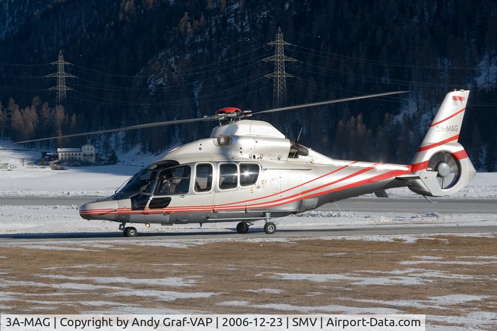 3A-MAG, 2005 Eurocopter EC-155B-1 C/N 6708, Monacair Eurocopter EC155