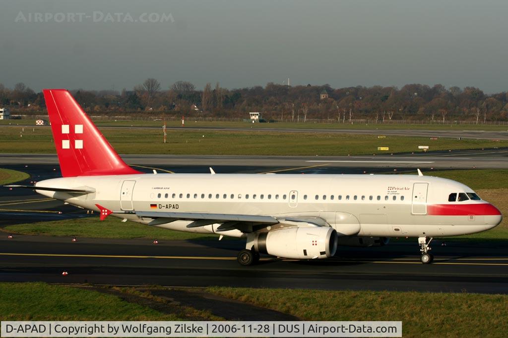 D-APAD, 2011 Airbus A319-132 C/N 1880, visitor