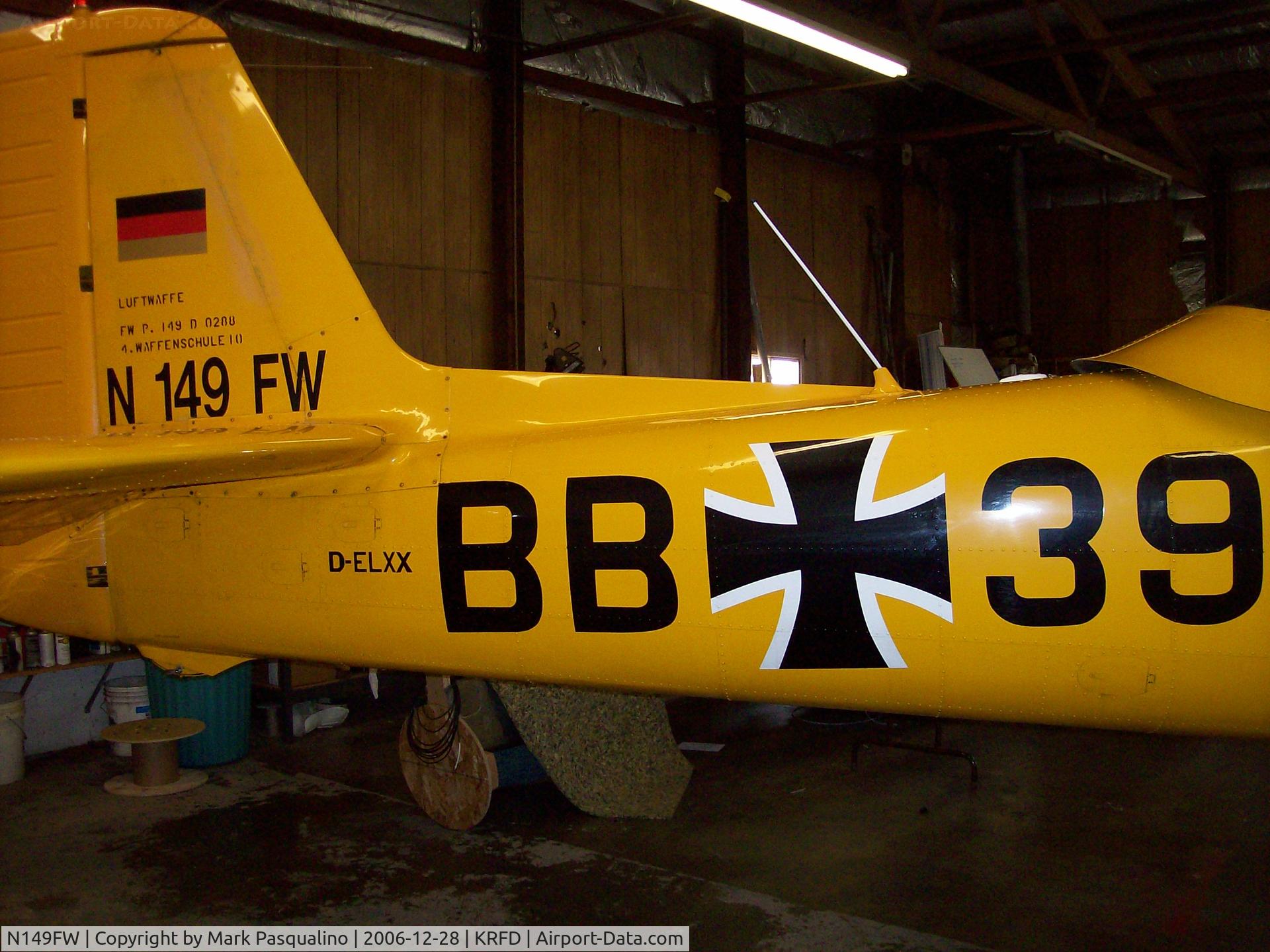 N149FW, 1987 Piaggio P-149D C/N 288, FW P.149D