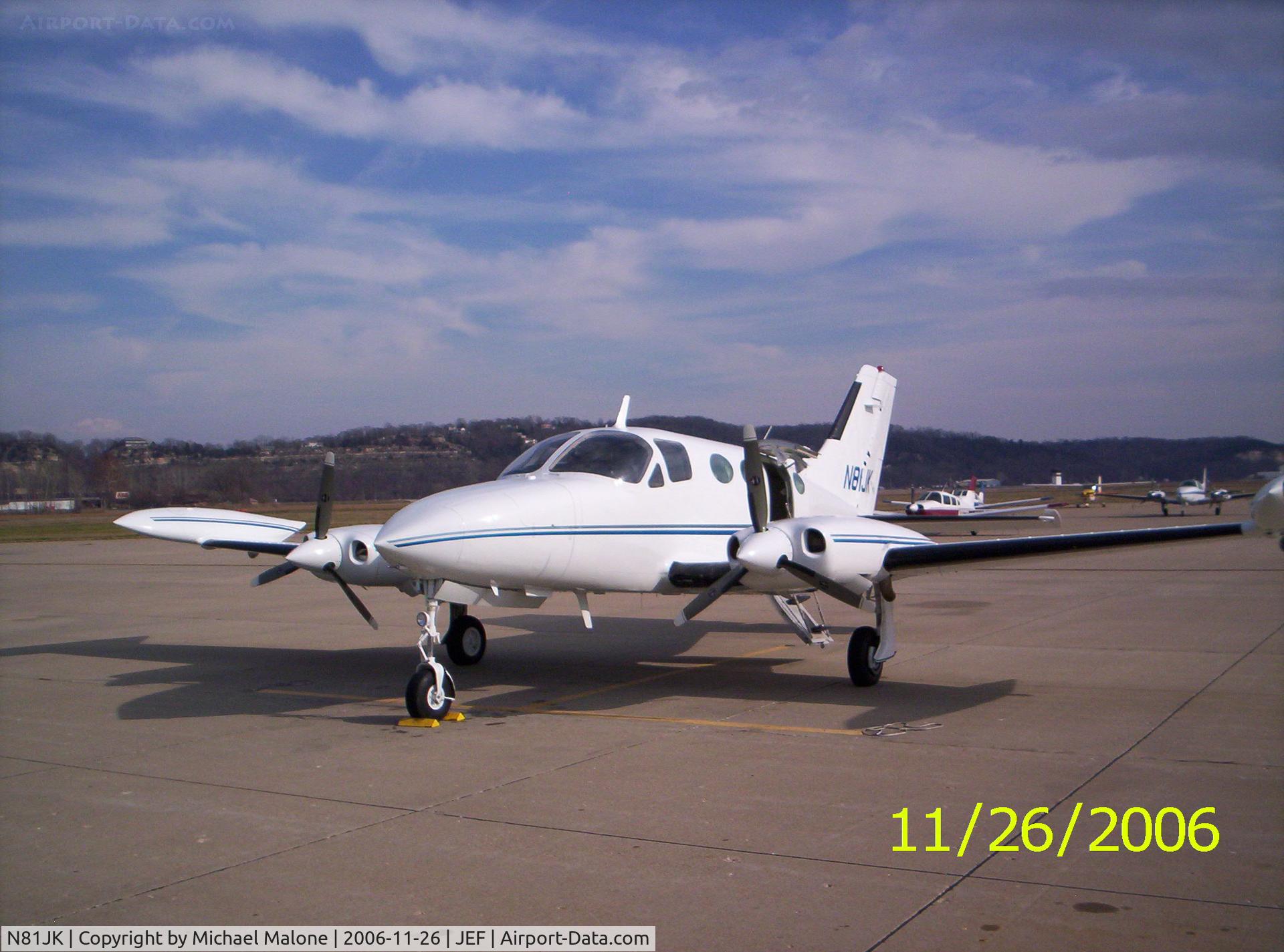 N81JK, 1969 Cessna 414 Chancellor C/N 414-0027, Cessna 414