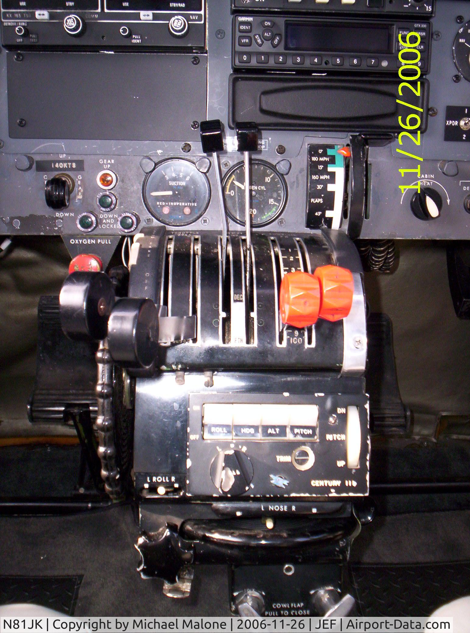 N81JK, 1969 Cessna 414 Chancellor C/N 414-0027, Cessna 414
