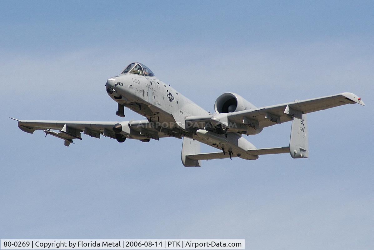 80-0269, 1980 Fairchild Republic A-10A Thunderbolt II C/N A10-0619, A-10