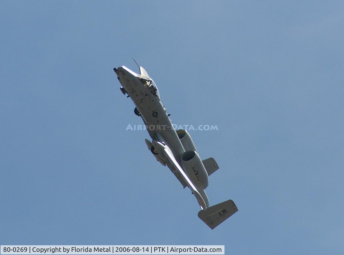 80-0269, 1980 Fairchild Republic A-10A Thunderbolt II C/N A10-0619, A-10