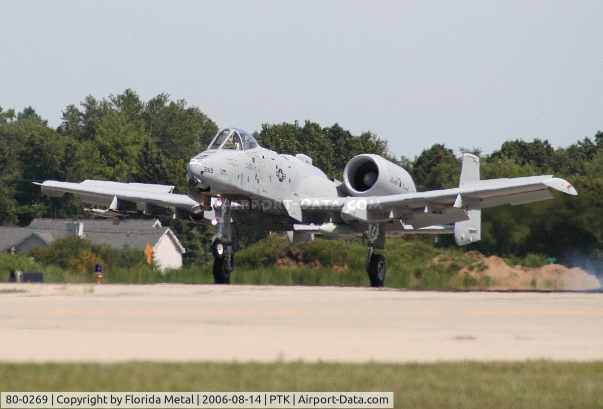 80-0269, 1980 Fairchild Republic A-10A Thunderbolt II C/N A10-0619, A-10