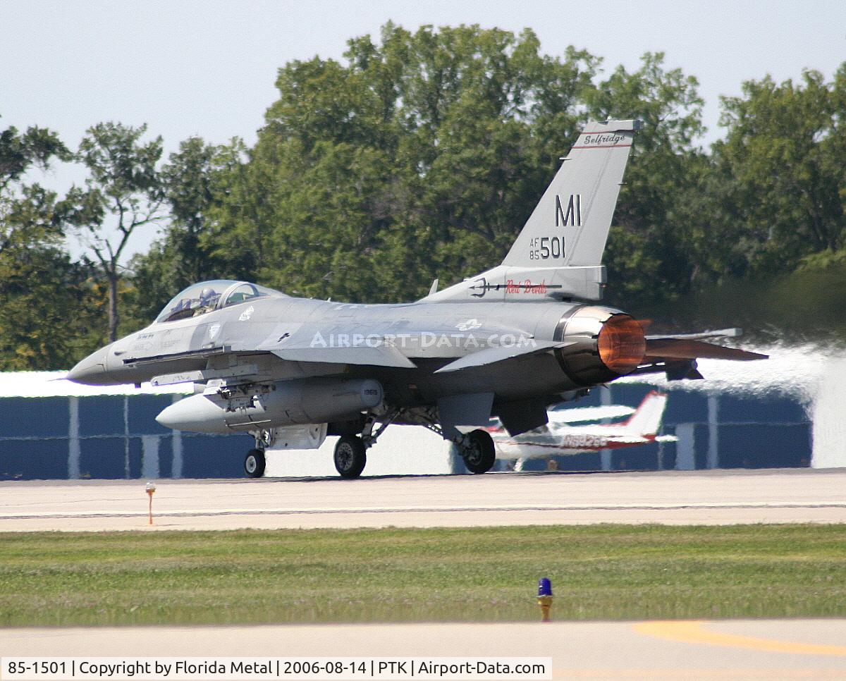 85-1501, 1985 General Dynamics F-16C Fighting Falcon C/N 5C-281, F-16