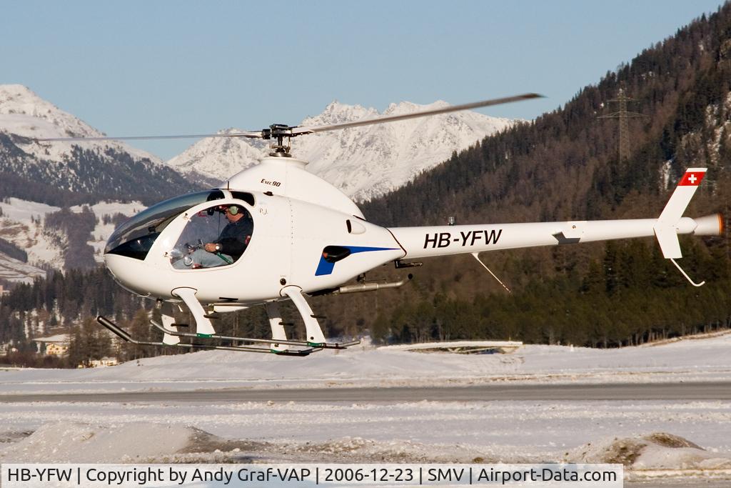 HB-YFW, 1993 RotorWay Exec 90 C/N 5156, Herbert Wildhaber Rotorway Exec 90