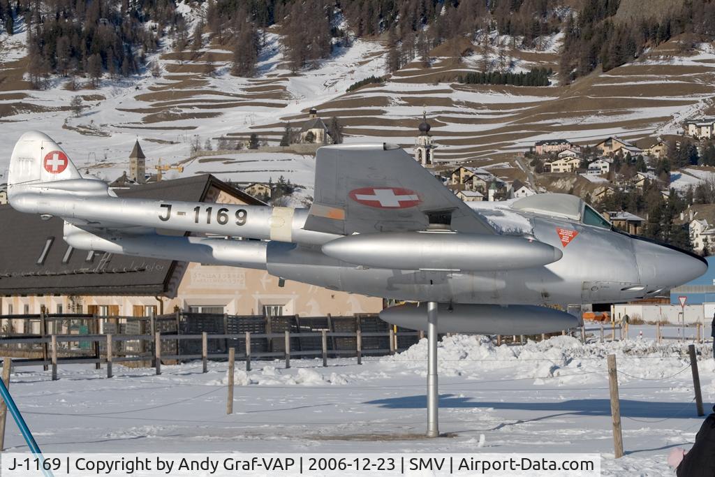 J-1169, De Havilland (FFA) Vampire FB.6 (DH-100) C/N 678, Swiss Air Force DH-100 Vampire