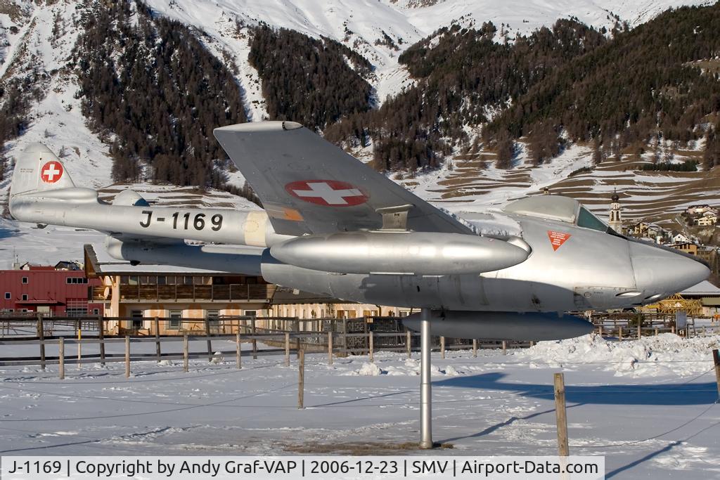 J-1169, De Havilland (FFA) Vampire FB.6 (DH-100) C/N 678, Swiss Air Force DH-100 Vampire