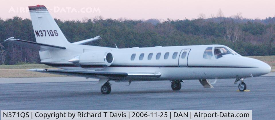 N371QS, 1998 Cessna 560 C/N 560-0471, 1998 Cessna 560 in Danville Va.