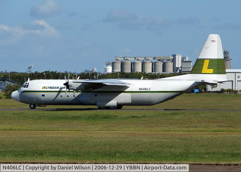N406LC, 1976 Lockheed L-100-30 Hercules (L-382G) C/N 382-4676, N406LC will taxi down to rwy 19 and depart