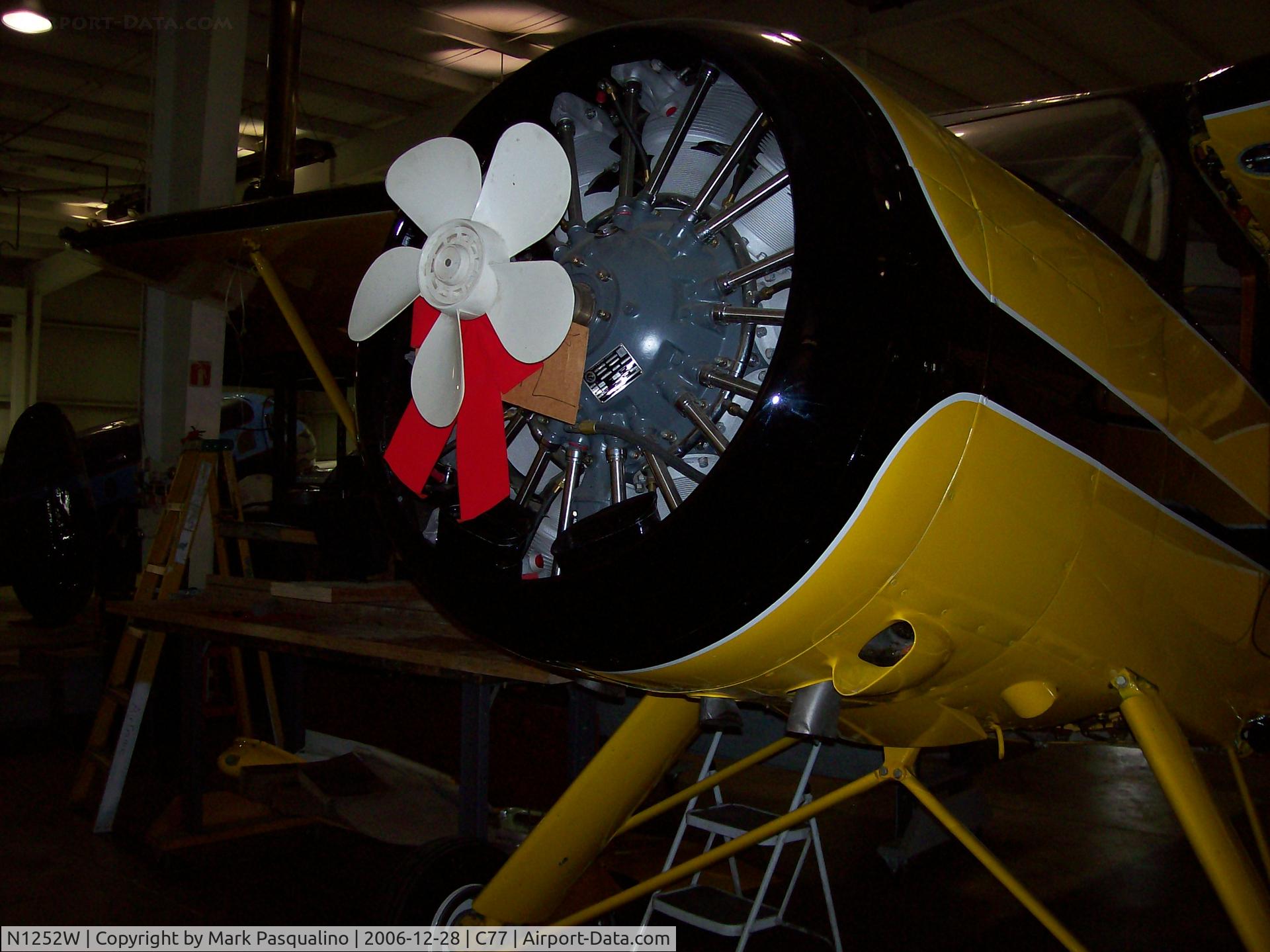 N1252W, 1941 Waco SRE C/N 5153, Waco SRE  with new five bladed propeller