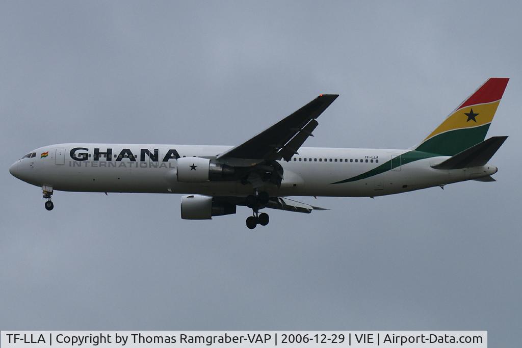 TF-LLA, 1989 Boeing 767-366/ER C/N 24541, Ghana International B767-300