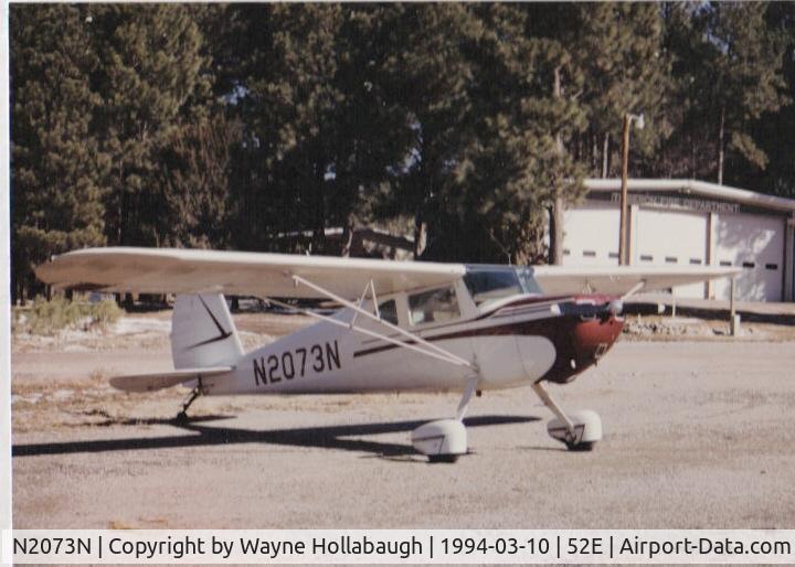 N2073N, 1947 Cessna 140 C/N 12309, 73N at Timberon, Nm  Elevation 6940 ft.  