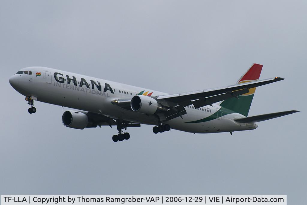 TF-LLA, 1989 Boeing 767-366/ER C/N 24541, Ghana International B767-300