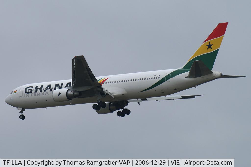 TF-LLA, 1989 Boeing 767-366/ER C/N 24541, Ghana International B767-300