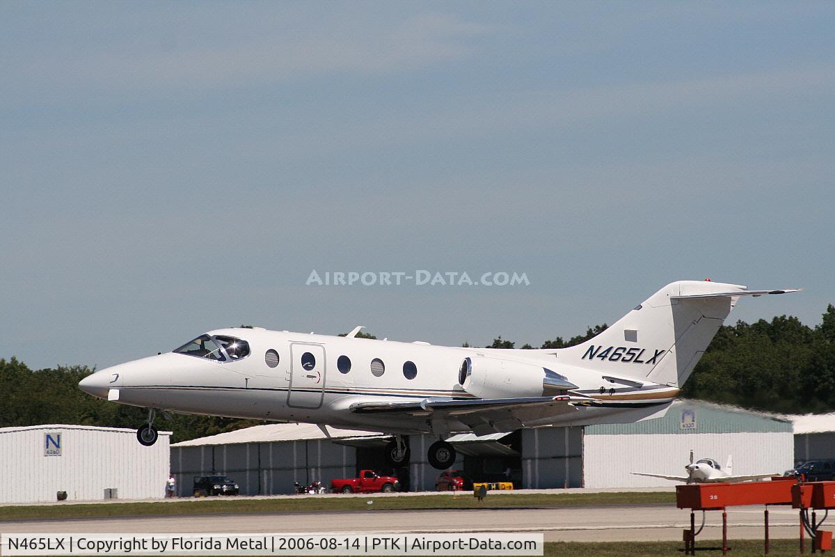 N465LX, Raytheon Aircraft Company 400A C/N RK-454, Beech Jet