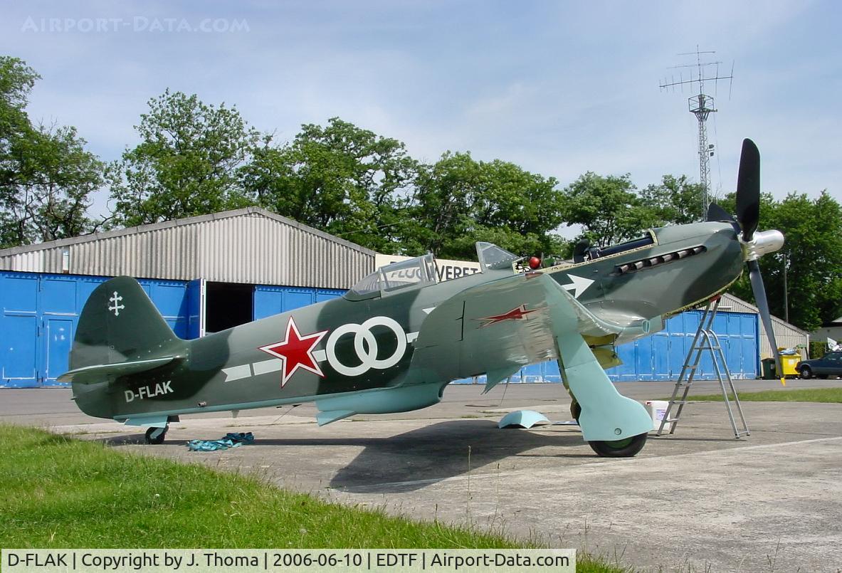 D-FLAK, 1944 Yakovlev Yak-3UA C/N 202, Yakovlev YAK-3U