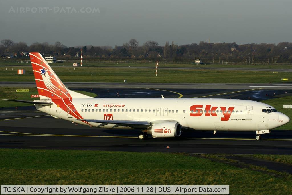 TC-SKA, 1988 Boeing 737-4Y0 C/N 23865, visitor
