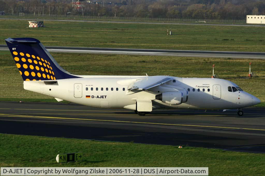 D-AJET, 1991 British Aerospace BAe.146-200 C/N E2201, visitor