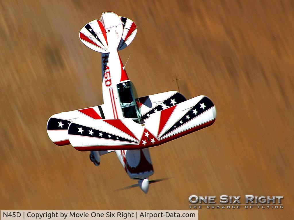 N45D, 1995 Aviat Pitts S-2B Special C/N 5332, Movie One Six Right