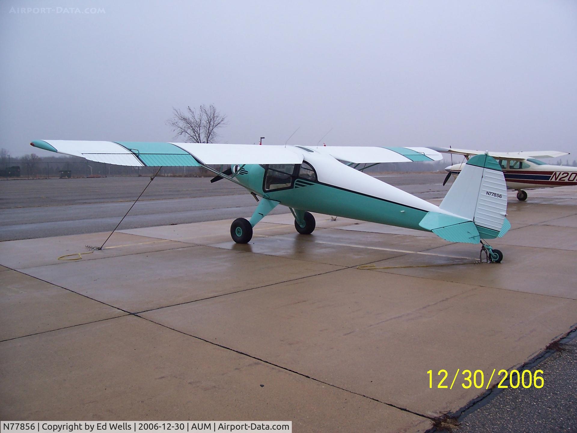N77856, 1946 Luscombe 8A C/N 3583, Fogged in