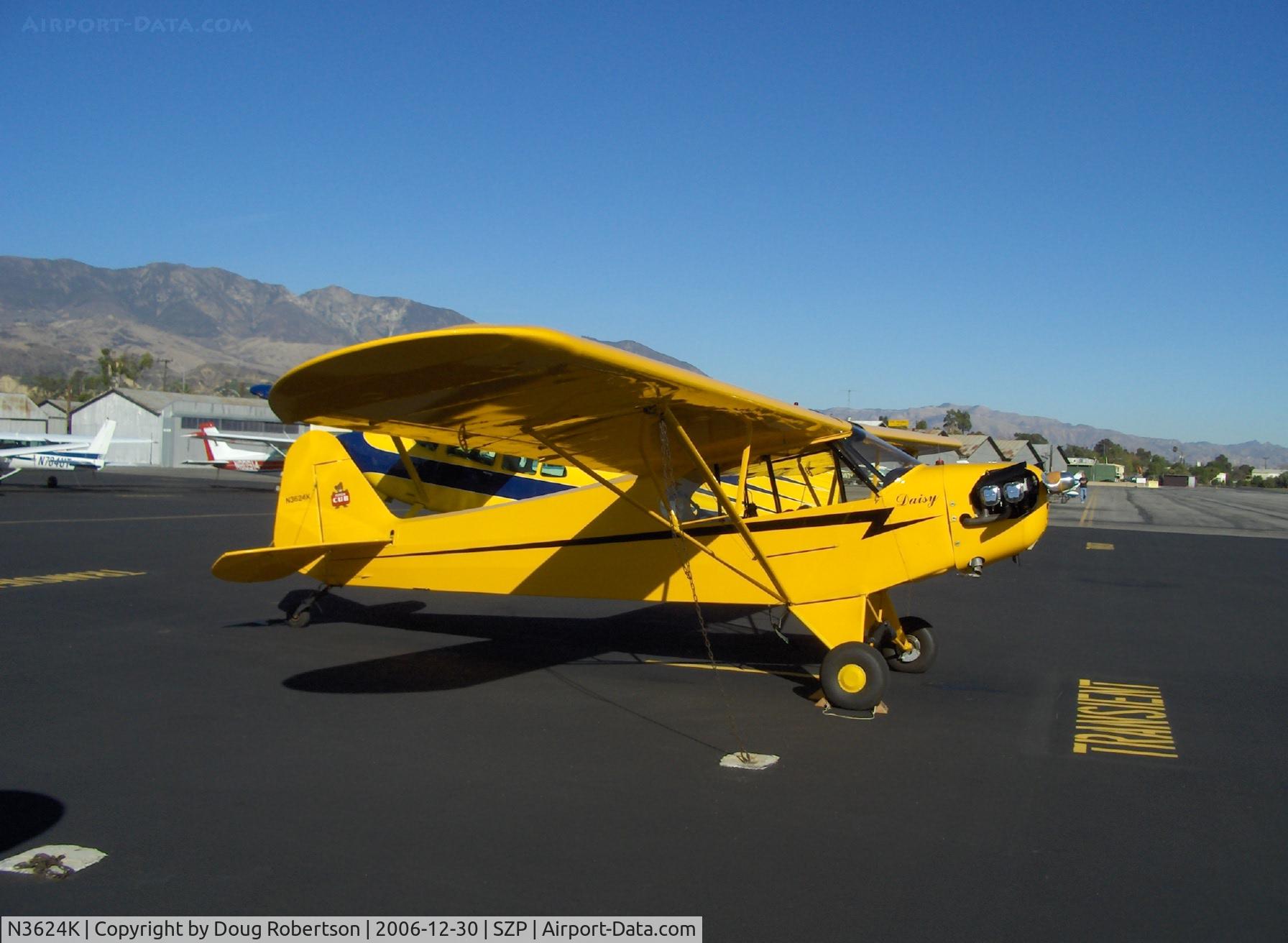 N3624K, 1946 Piper J3C-65 Cub C/N 22317, 1946 J3C-65 CUB 