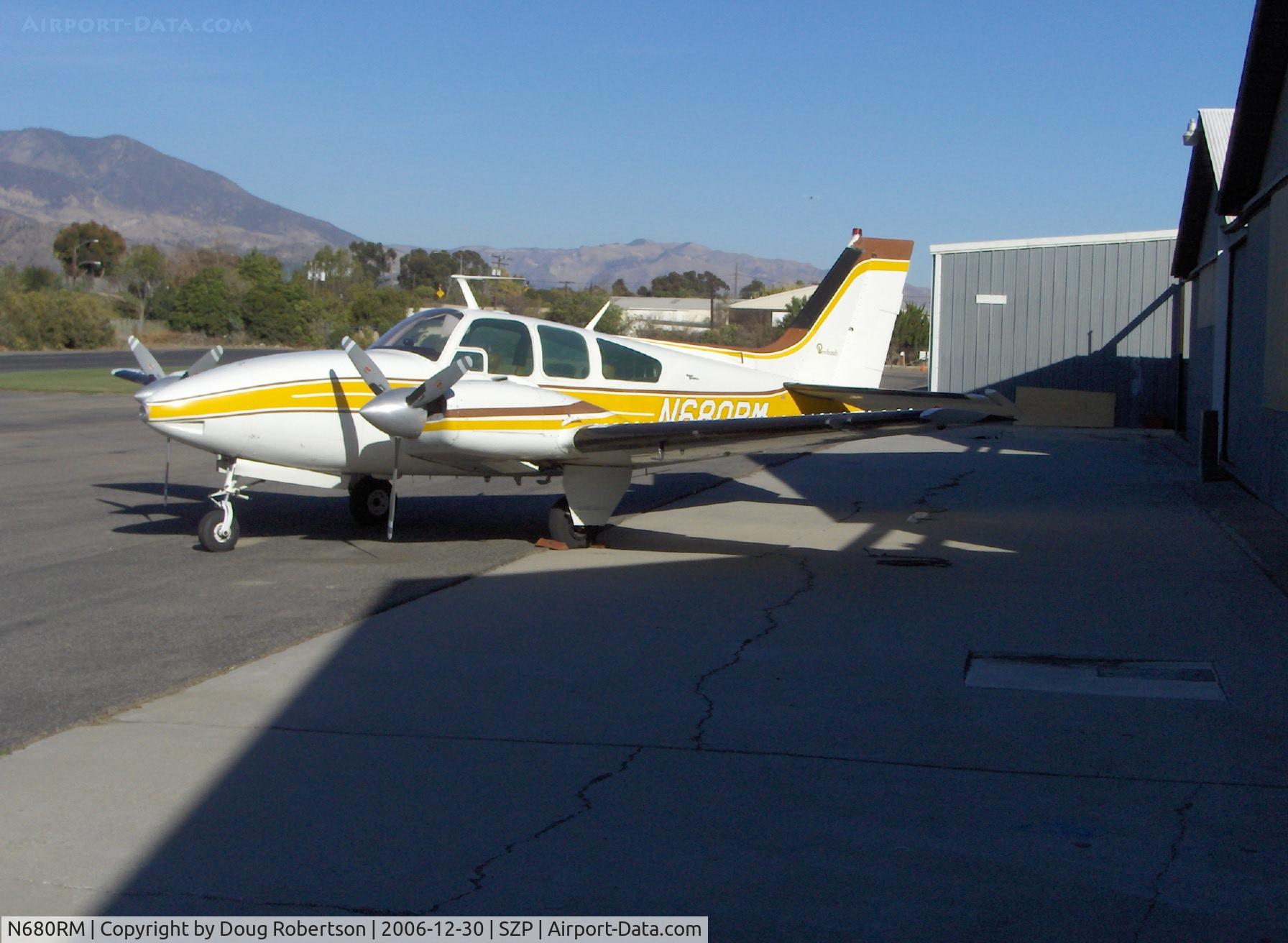 N680RM, 1966 Beech C55 Baron (95-C55) C/N TE-59, 1966 Beech 95-C55 BARON, two Continental IO-550s 285 Hp