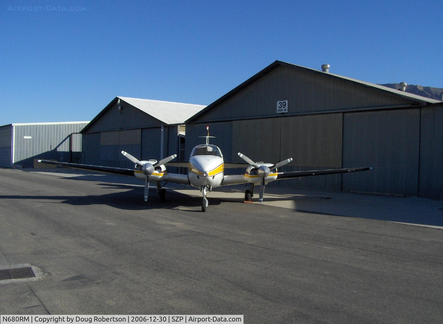 N680RM, 1966 Beech C55 Baron (95-C55) C/N TE-59, 1966 Beech 95-C55 BARON, two Continental IO-550s 285 Hp
