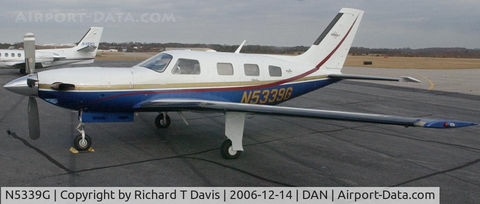 N5339G, 2001 Piper PA-46-500TP C/N 4697095, 2001 Piper PA 46 -500TD in Danville Va.