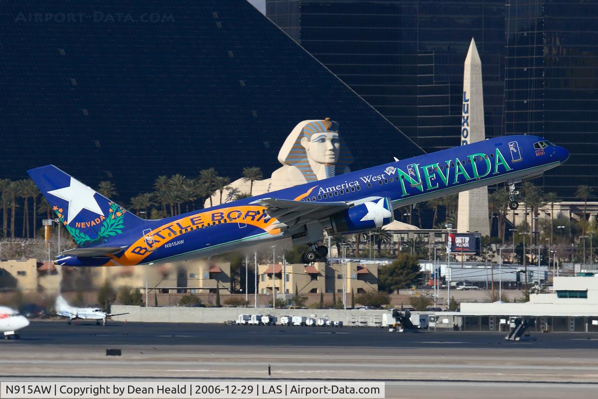 N915AW, 1984 Boeing 757-225 C/N 22209, America West N915AW 