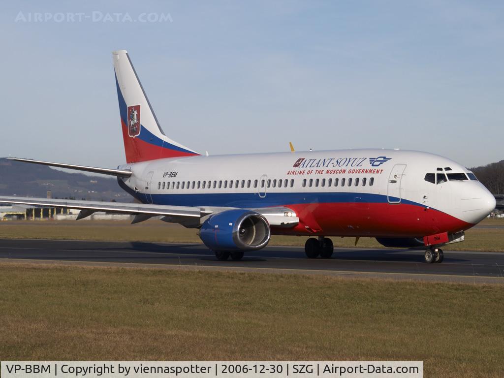VP-BBM, 1986 Boeing 737-347 C/N 23442, Atlant Soyuz B737