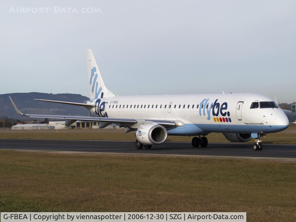 G-FBEA, 2006 Embraer 195LR (ERJ-190-200LR) C/N 19000029, Flybe Emb-195