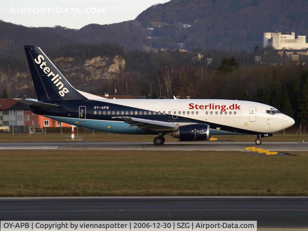 OY-APB, 1996 Boeing 737-5L9 C/N 28084, Sterling B737