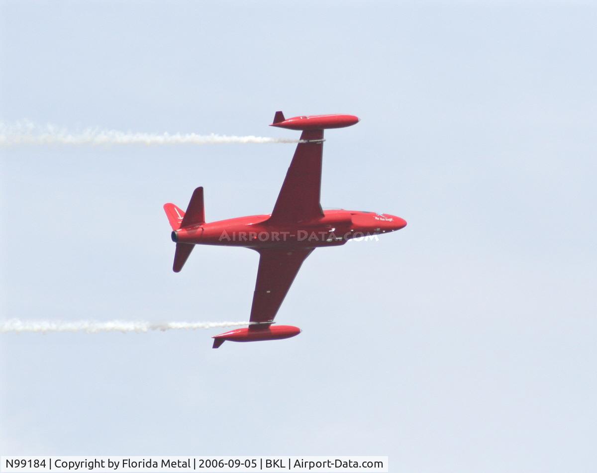 N99184, 1955 Canadair T-33AN Silver Star 3 C/N T33-98, Red Knight