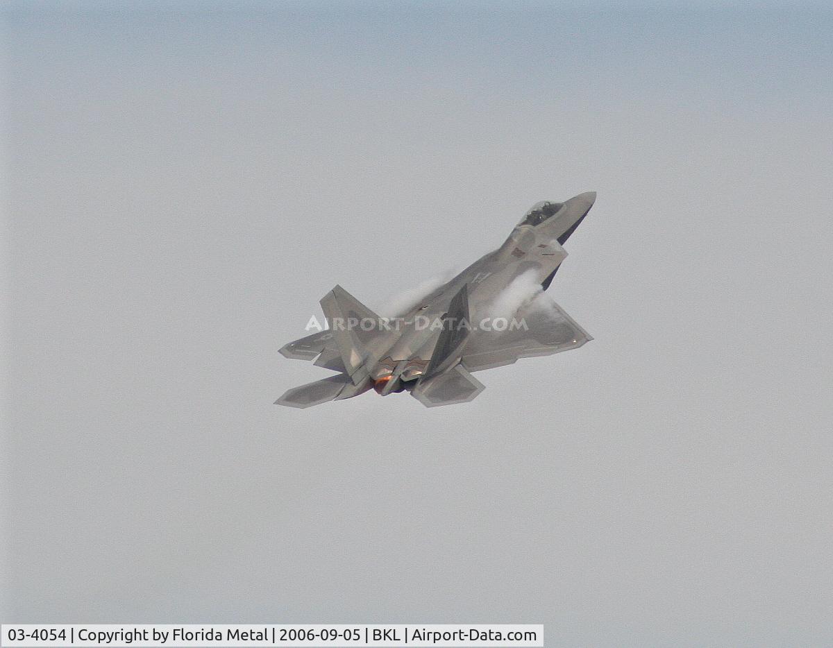 03-4054, 2003 Lockheed Martin F-22A Raptor C/N 4054, F-22