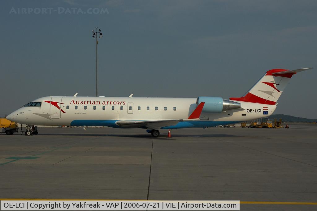 OE-LCI, 1996 Canadair CRJ-200LR (CL-600-2B19) C/N 7133, Austrian Arrows Regionaljet