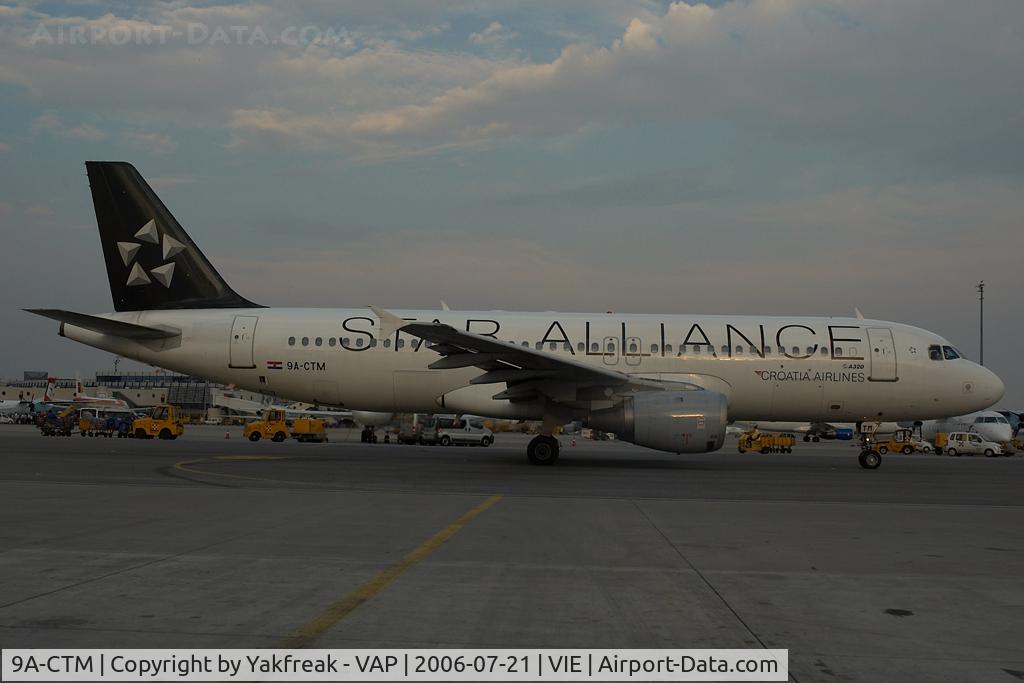 9A-CTM, 1997 Airbus A320-212 C/N 0671, Croatia Airlines Airbus 320 in Star Alliance colors