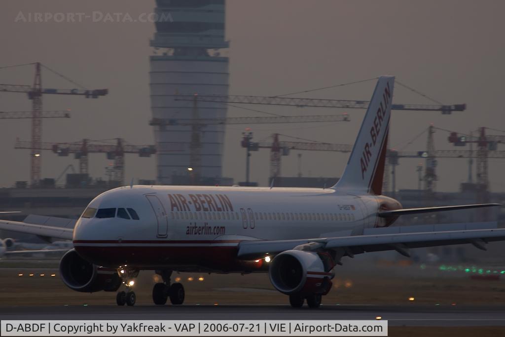 D-ABDF, 2006 Airbus A320-214 C/N 2820, Air Berlin Airbus 320