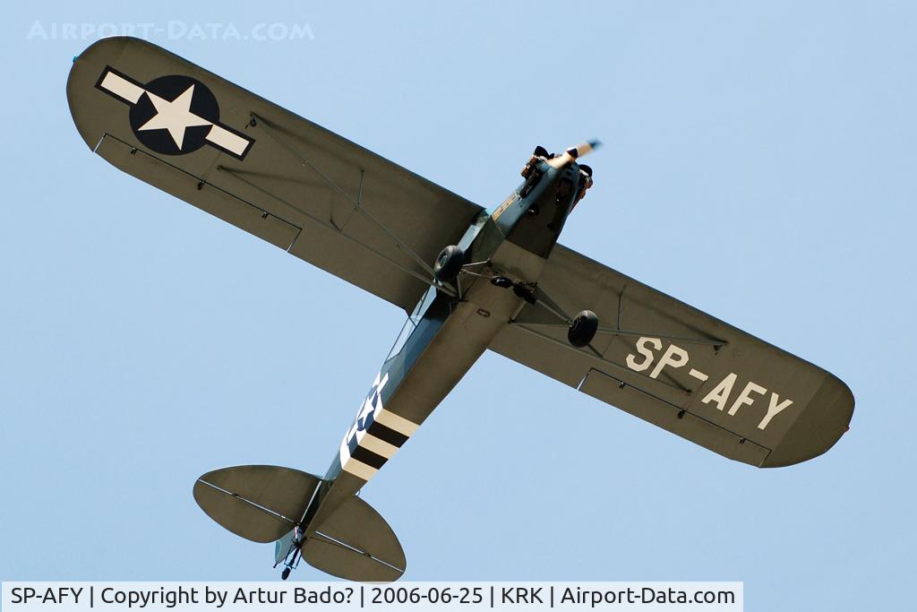 SP-AFY, Piper L-4H Grasshopper (J3C-65D) C/N 12185, Pipper