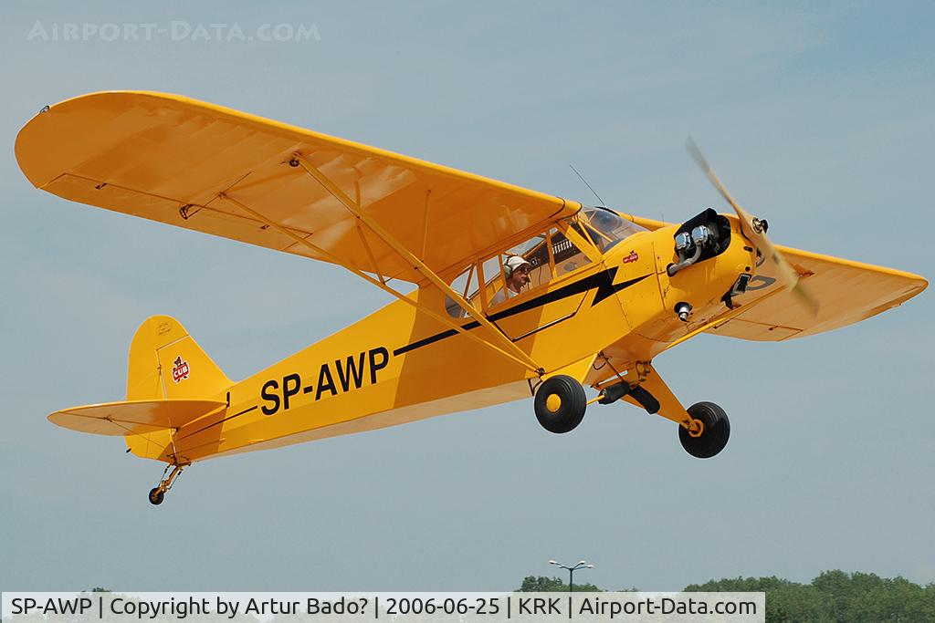 SP-AWP, Piper L-4B Grasshopper C/N 10123, Pipper CUB