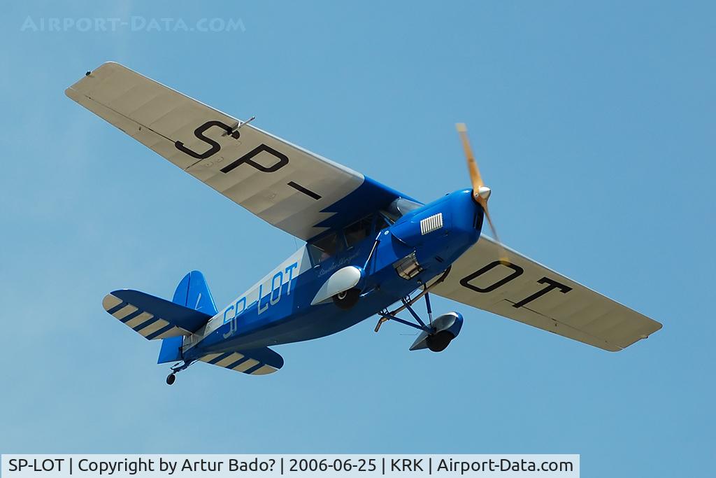 SP-LOT, 2000 Stowarzyszenie Lotnictwa Eksperymentalnego RWD-5R C/N 001, Private